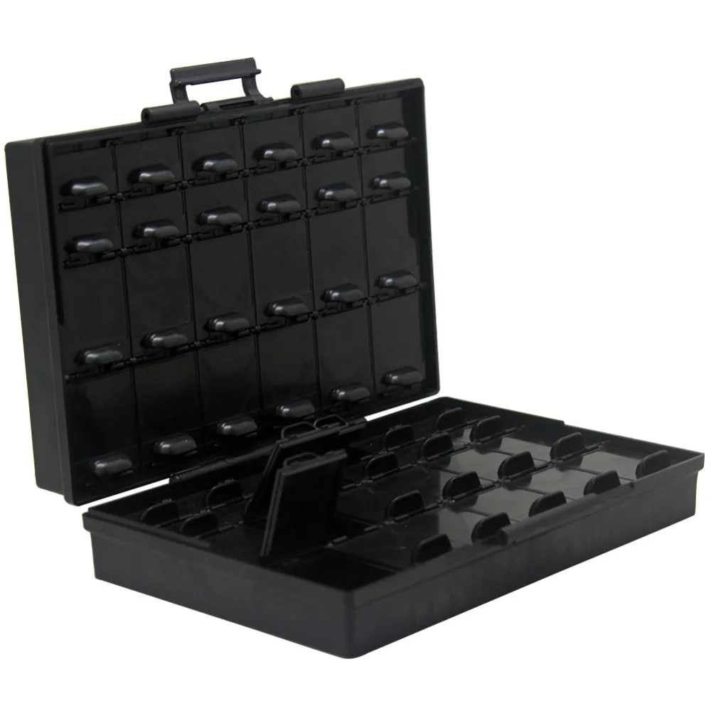 AideTek ESD safe Enclosure for Chips diodes Electronics Storage Cases & Organizers smd storage plastic toolbox label BOXALL48AS