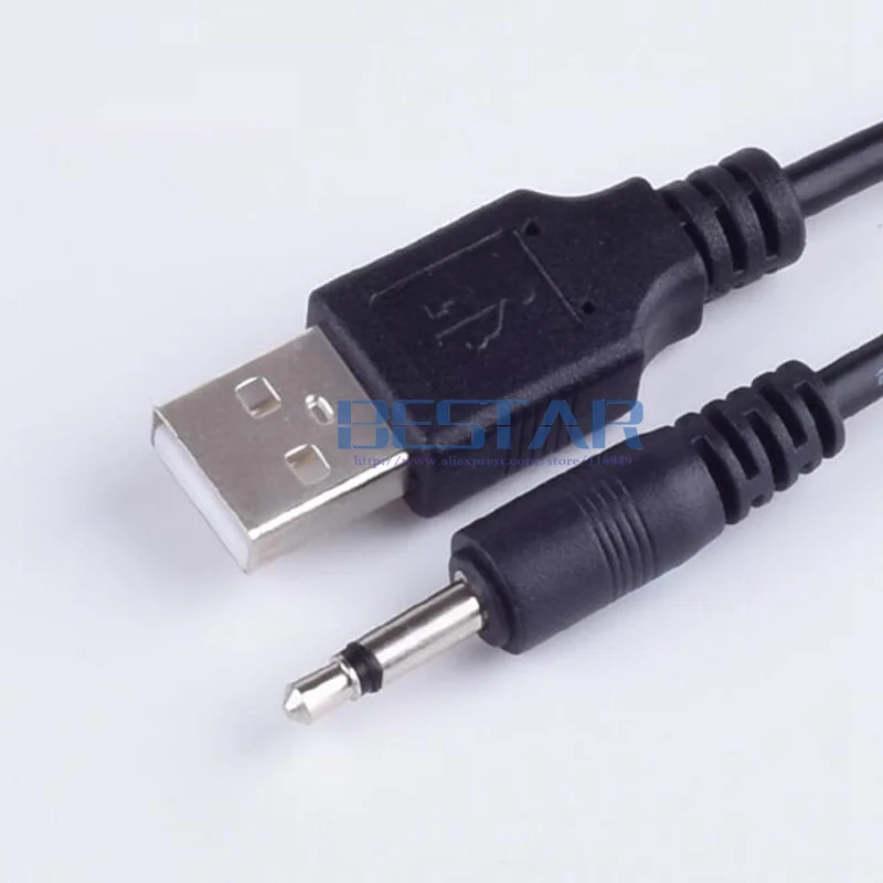 1m USB Jack Aux 3.5mm Mono Audio cable USB 3.5 mm jack 3.5 USB 2.0 to DC3.5mm 2A charging power cable 3FT