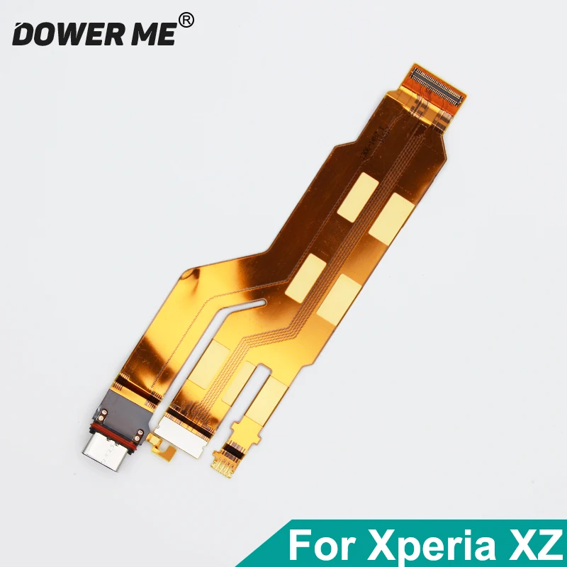 Dower Me Type-C USB Charging Charger Flex Cable LCD Motherboard Connector Flex Cable For Sony Xperia XZ F8331 F8332