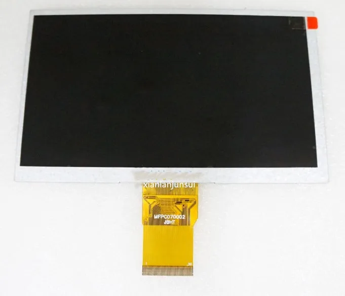 7 بوصة 50PIN سيارة اللوحي SQ070B102E-L101 LCD شاشة