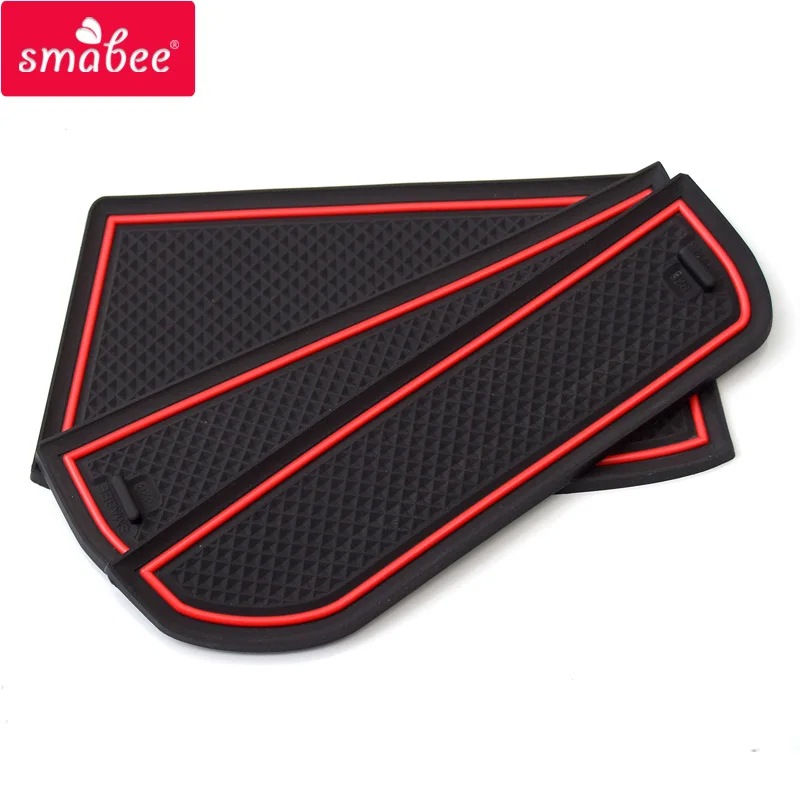 Anti-Slip Gate Slot Pad For TOYOTA PASSO MODA Japan Accessories 3D Rubber Car Sticker Door Groove Mat Cup Holder Non-Slip Mats