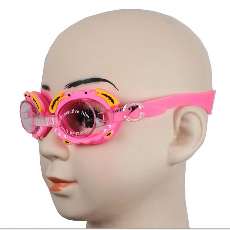 

2PCS Kids Cartoon Swim Goggles Anti-Fog UV Protection