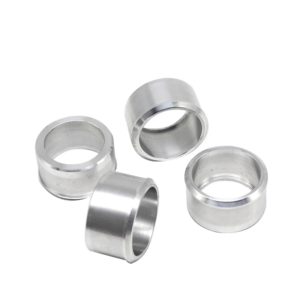 Sclmotos- 60mm to 51mm Convertor Adapter Stainless Steel Motorcycle Exhaust Connector Motorbike Connecting Link Down Pipes Race