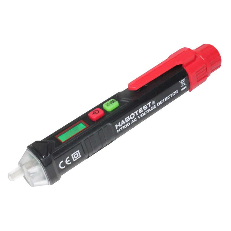 HABOTEST HT100 Non-contact Voltage detector; AC/12~1000V non-contact test pencil, electroscope