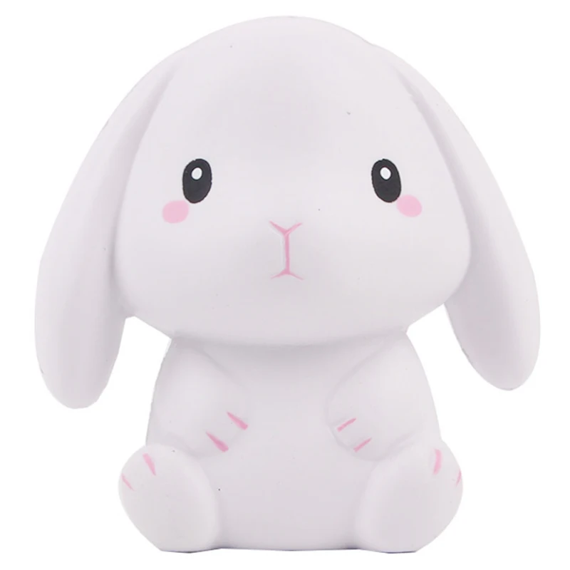 Kawaii Jumbo Rabbit Squishy Simulation Cream Scented Slow Rising Squishies Creative Soft Stress Relief Squeeze Toys 11x10 CM