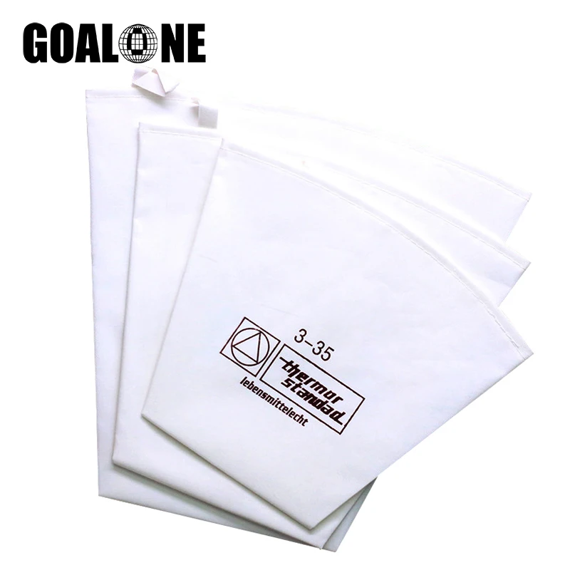 GOALONE 1pc Reusable Pastry Bag 60/55/50/46/40/35cm Food Grade Cotton Baking Piping Bag Cake Decorating Tools Pastry Accessories