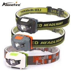 AloneFire HP30 4Mode lightweight Waterproof Headlight LED Camping Head lamp Proyector Running Head light Headlamp AAAbattey