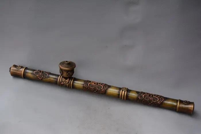 

Rare old Qing Dynasty copper&Cloisonne pipe,#02,1840,best collection,free shipping