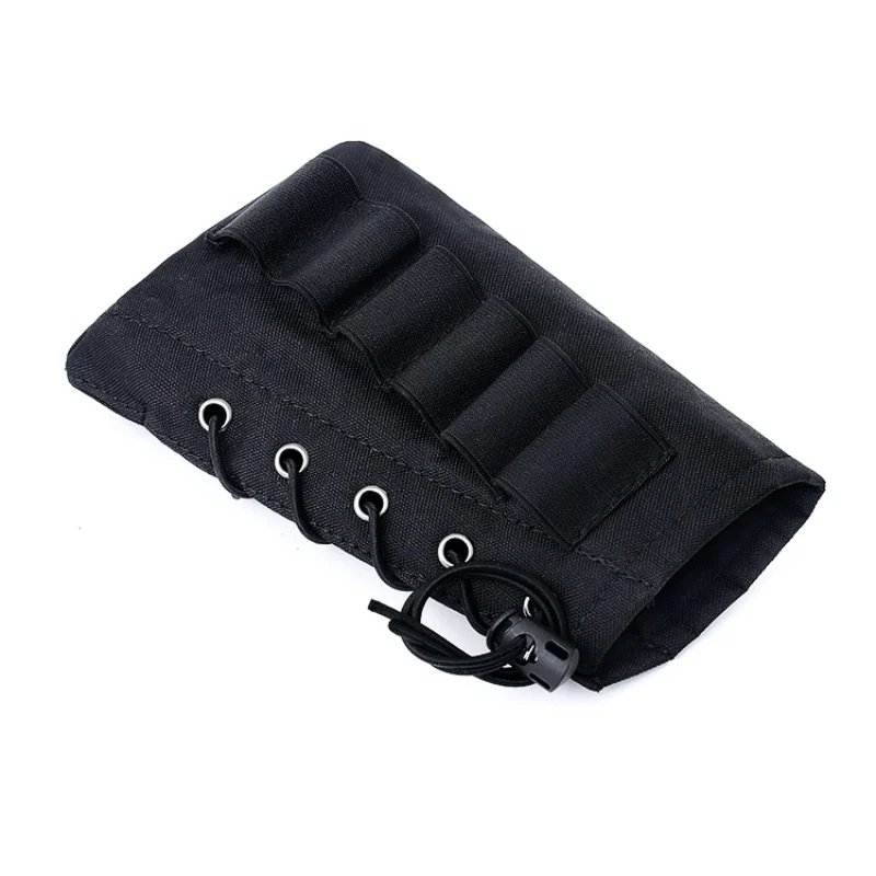 Tactical Molle Hunting Cartridge Belt Airsoft Tactical 6 Shots 12 20 Gauge Shot Gun Shell Bandolier Gauge Ammo Holder Bags