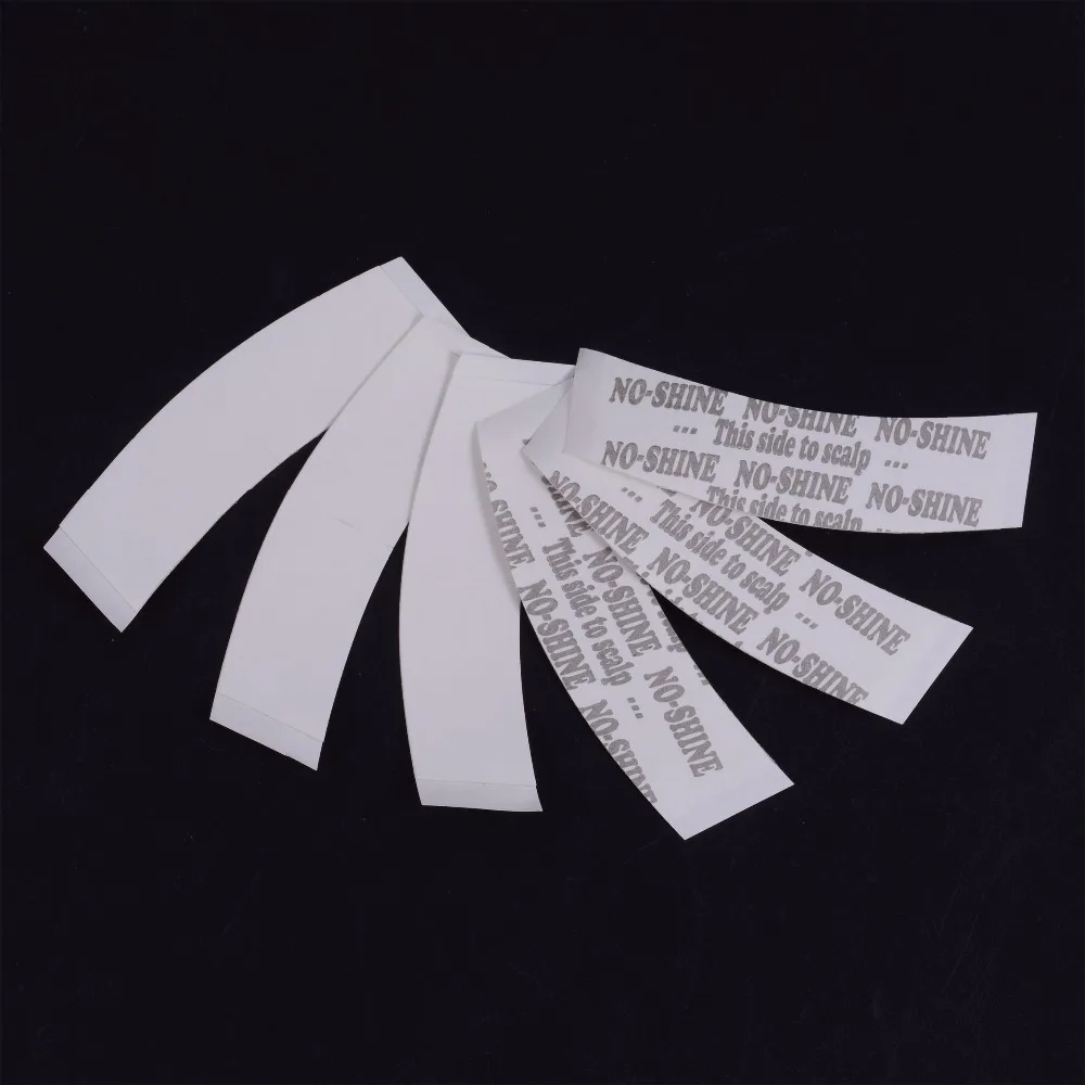 

No-Shine Hair Tape Wholesale 36Pcs/Lot ,7.6cmx2.2cm No-Shine Tape for Toupees /Men's Wig