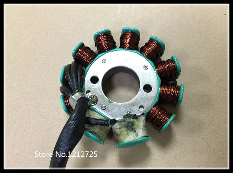 Scooter atv motorcycle GY6 engine GY6125 GY6150 Magneto stator coil gy6-125cc gy6-150cc Stator coil 11 Poles Coil Magneto rotor