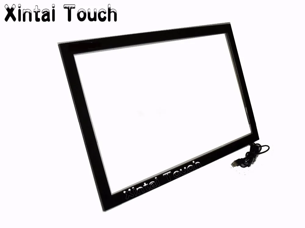 

Xintai Touch! Real 10 points customized IR multi touch screen frame with external dimension 1500mm x 890mm with quick delivery