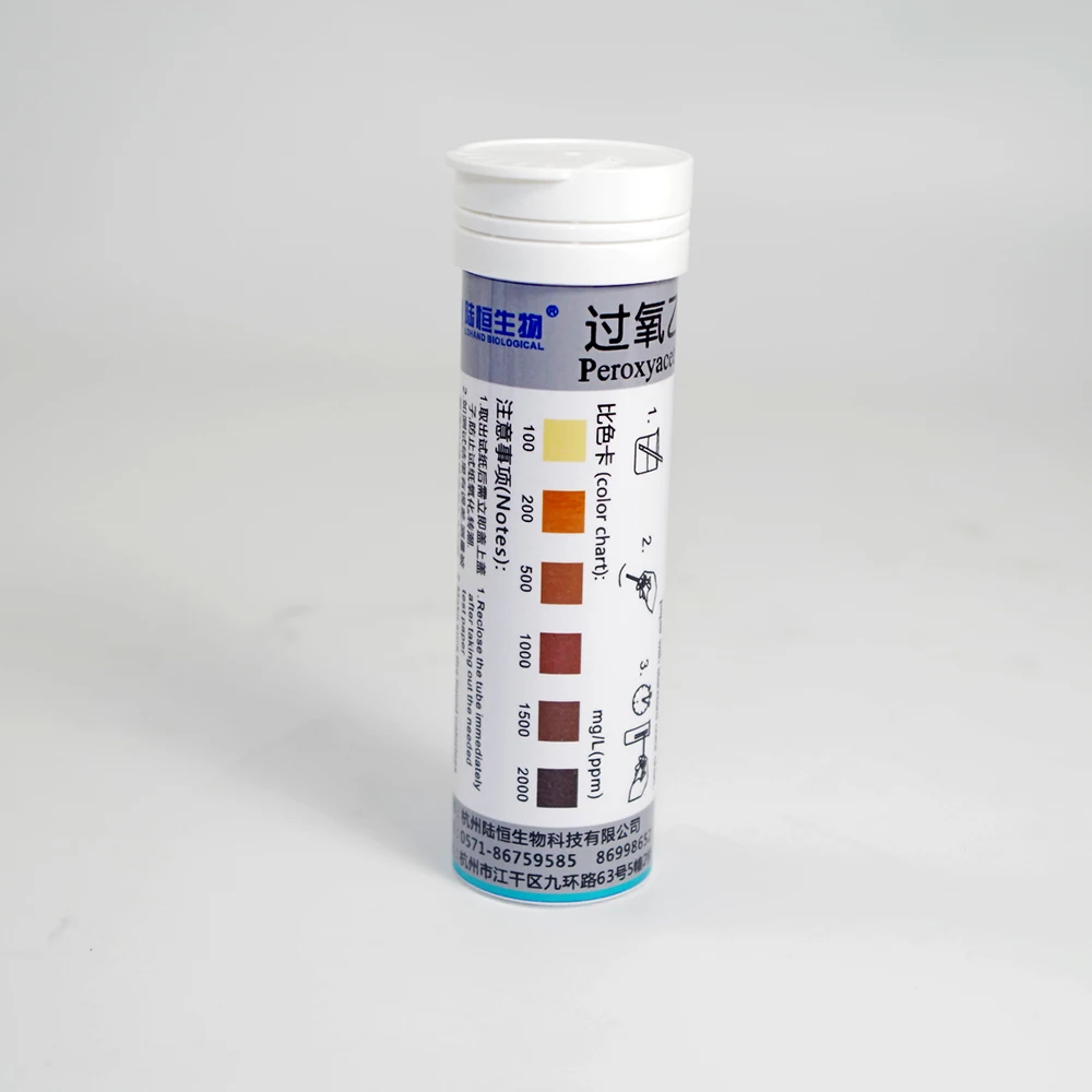 Peracetic Acid The Paper Strips To Test Watering Indicator Sticks Pool Water Test Strips Results