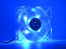 Silent 80mm PC Cooling Fan with LEDs #6
