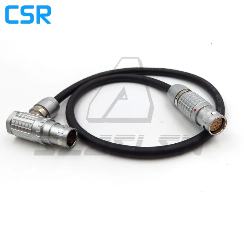 Cable de visor ARRI Alexa, cable Arri Alexa EVF (corto) - Ángulo recto a recto