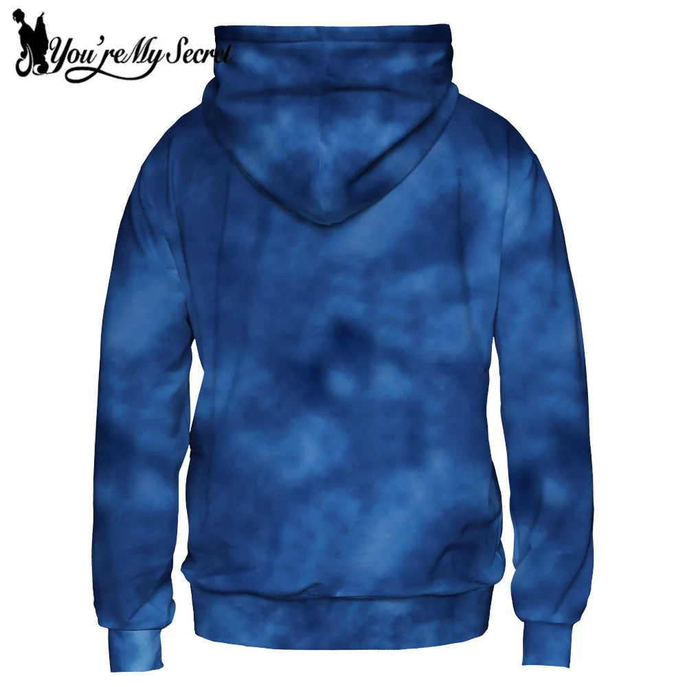 [You\'re My Secret]-Sudaderas con capucha para Mujer, suéter informal con estampado 3d de gato de dibujos animados de Alicia en el país de las