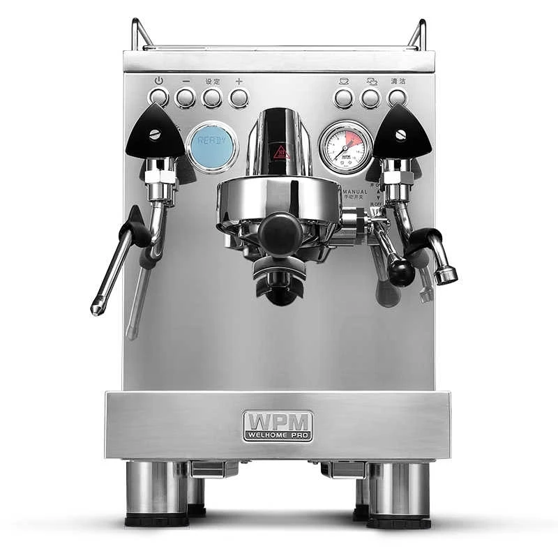WELHOME KD-310 Espresso Machine Coffee Maker Stainless Steel Semi-automatic steam coffee machine cafetera