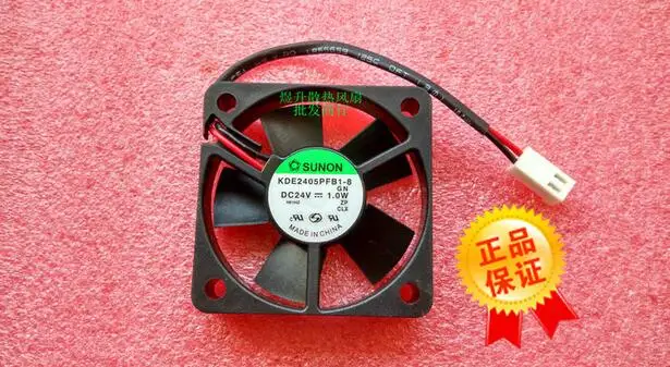 

KDE2405PFB1-8 DC24V 1.0W 5010 2 wire converter fan