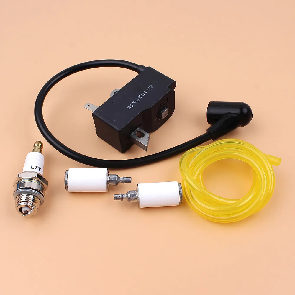 点火コイルスパークプラグ燃料フィルターラインキットハスクバーナ125e 125c 125l 125r 125RJ 128R 128LD 128C 128CDトリマー刈払機