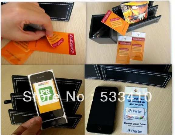 800pcs 40x33mm promotional mobile screen sticky cleaner + print your own logo + free shipping by FedEx