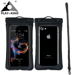 Funda de teléfono impermeable Universal para iPhone X, 8, 7, 6, 5, bolsa de natación, bolsa para teléfono 6, airbag flotante
