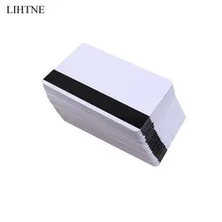 100PCS 2750 OE Hi-Co Magnetic Stripe Card 3 Track Blank PVC Magnetic Cards