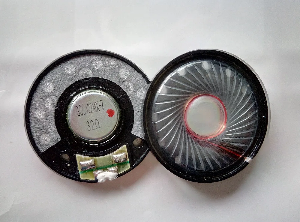 

40mm speaker unit vocal 32ohms 8-27000hz 1pair=2pcs