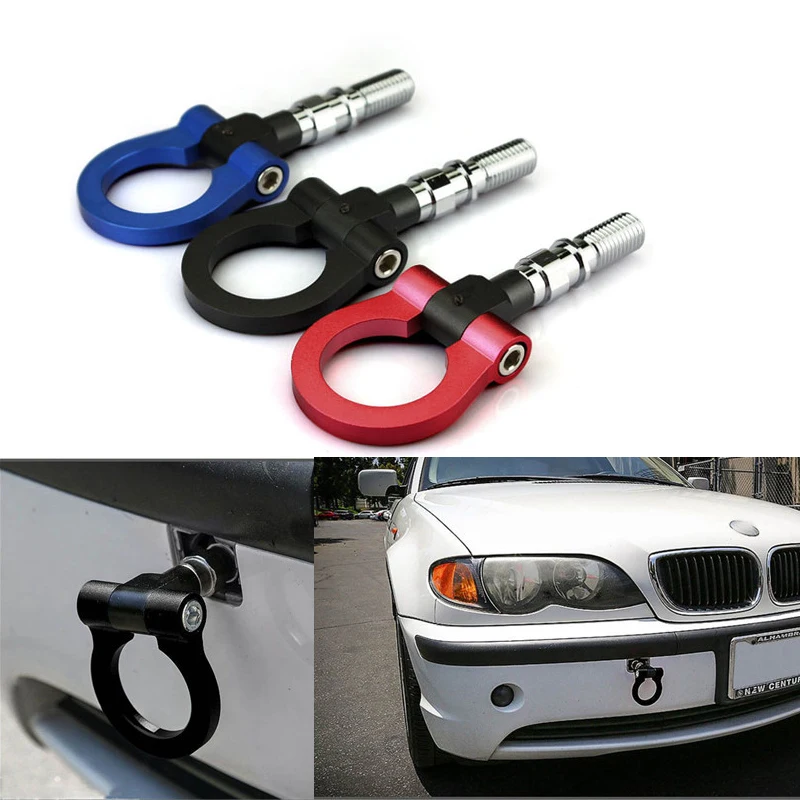 Tow Hook Red Aluminium Strap Ring Front Racing for HONDA CIVIC TYPE R FN2 2.0