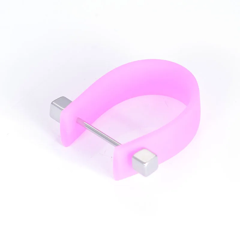 Miasol Personalized Rings Interchangeable Add a Beads 5 Colors Rubber Band Diy Silicone Ring For women Girl Party Ring Jewlery