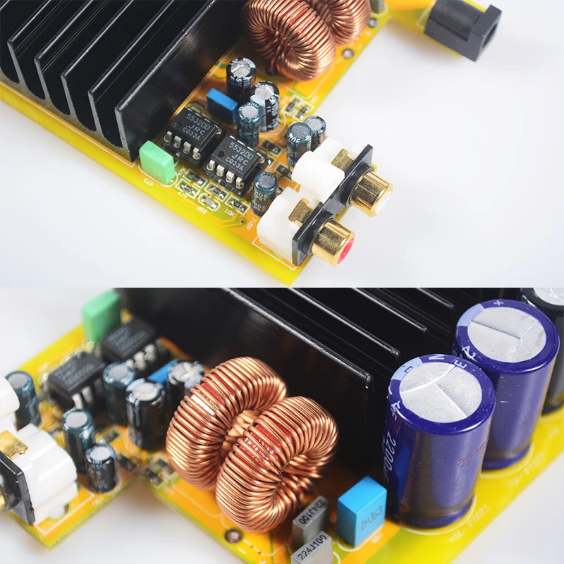 Amplificador Digital de AUDIO TDA7498E JRC NE5532, subwoofer, tablero terminado, 200W