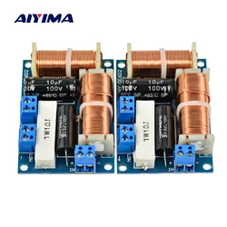 AIYIMA Audio 2 Way 80W Speaker Audio Frequency Divider Treble Bass 2 Unit Crossover Filters Bookshelf HIFI Speaker Divider