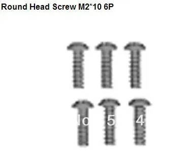 HSP part 18040 Round Head Screw M2*10mm X6P For 1/10th scale RC Buggy Car Truck Truggy spare parts