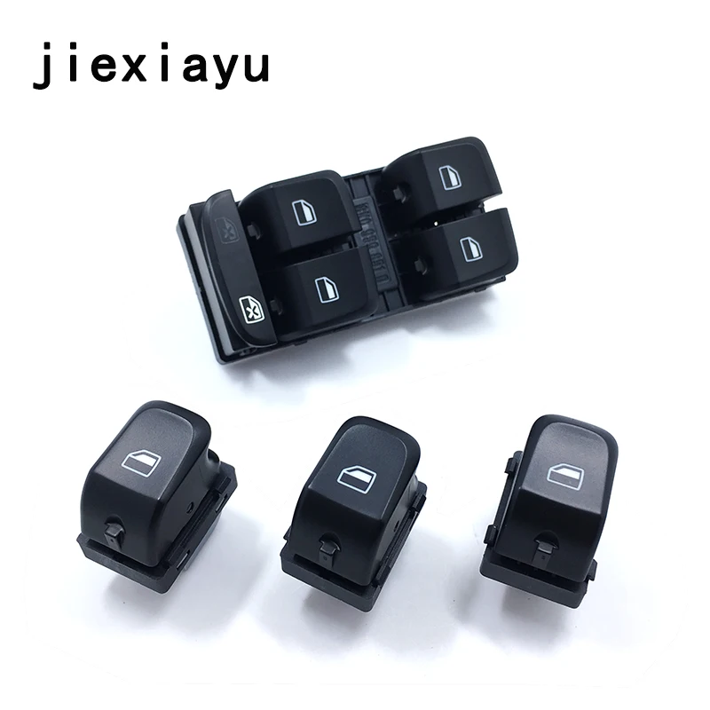 1Set Window Lifter Switch For Q5 S4 S5 A4 A5 8K0 959 851 D 8K0 959 855 A 8K0959851D 8K0959855A 2007-2012