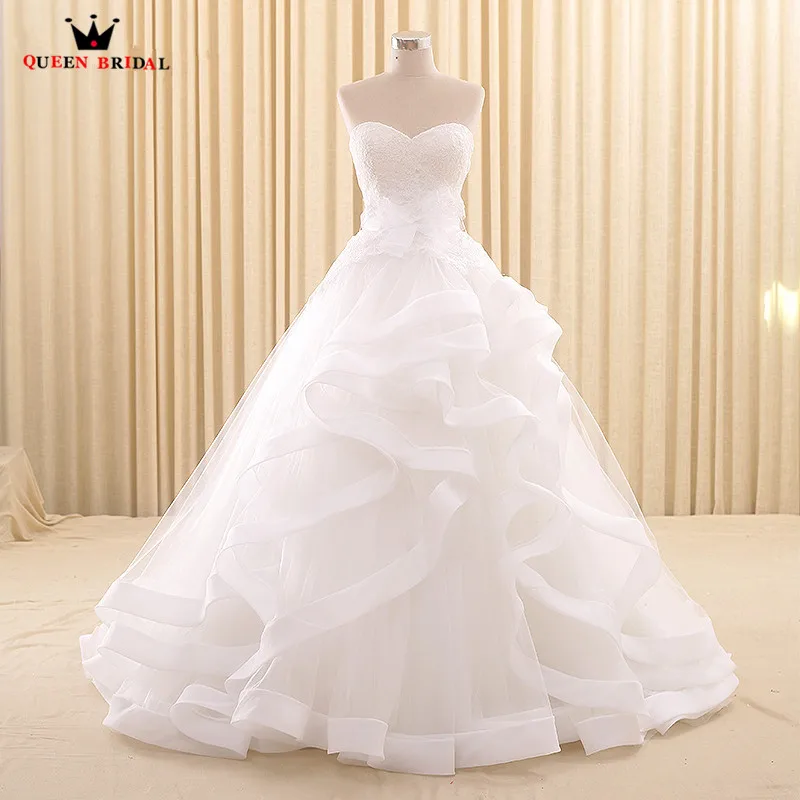 Custom Made Ball Gown Sweetheart Wedding Dresses Lace Elegant Long Formal Wedding Gown 2023 New Design Vestidos De Novia WS56