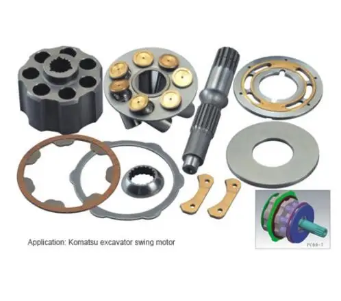 KOMATSU PC60-7 Hydraulic pump spare parts Replacement