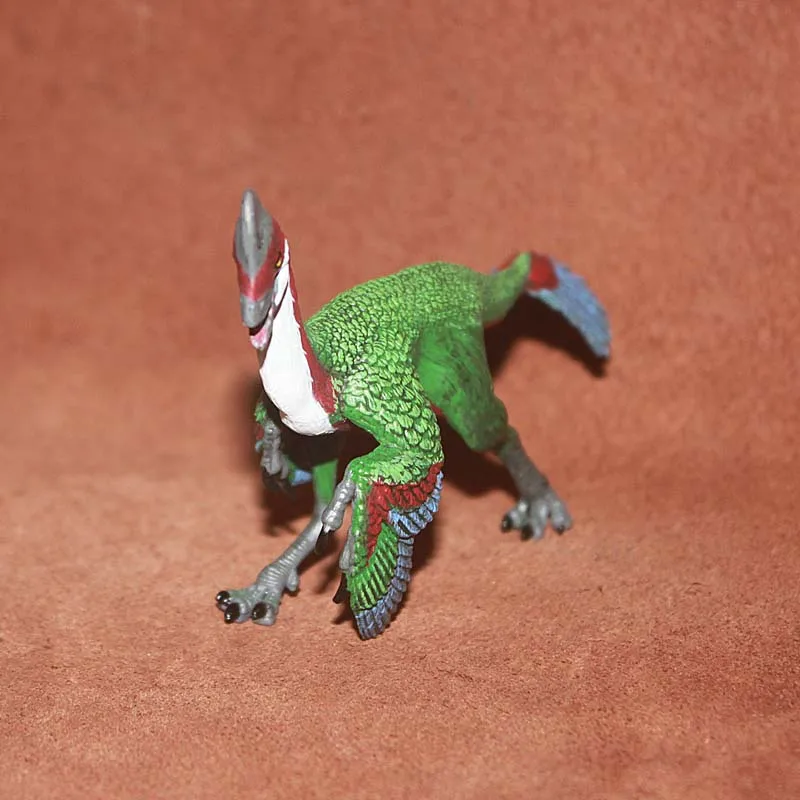 

pvc figure Simulation animal model toy Tail feather dragon dinosaur