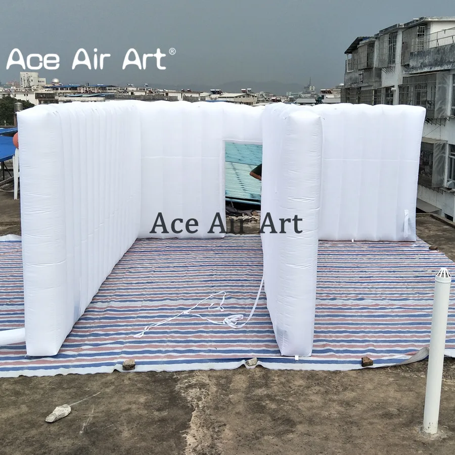 Popular Detachable Inflatable Trade Equipment Wall Changeable Shapes Partition Wall for Commercial Exhibition by Ace Air Art