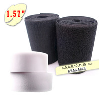 5 yards pack 1-4/7 inch  hook and loop fastener grip tape sew on  fastener  color white black craft sewing & repairs