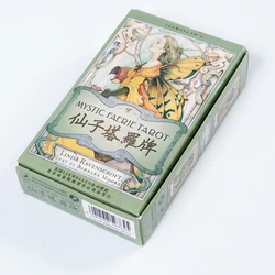 12*7cm mystic faerie tarot Board Game High Quality Paper Cards Chinese Edition for Astrologer