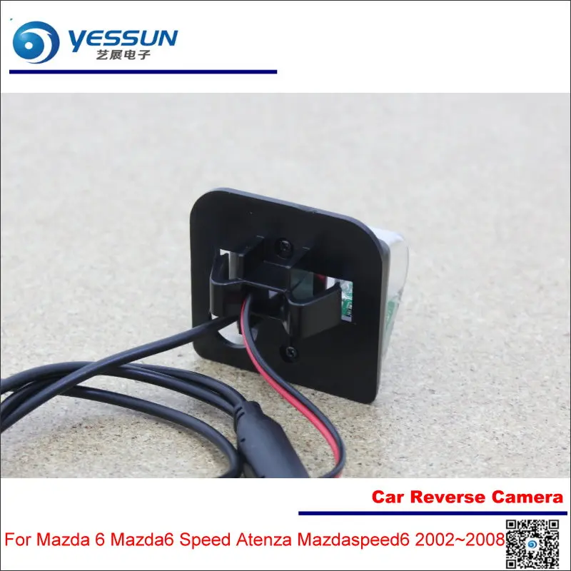 For Mazda 6 Mazda6 Speed Atenza Mazdaspeed6 2002-2008 Car Camera Rear View Back Parking CAM HD CCD RCA NTSC System