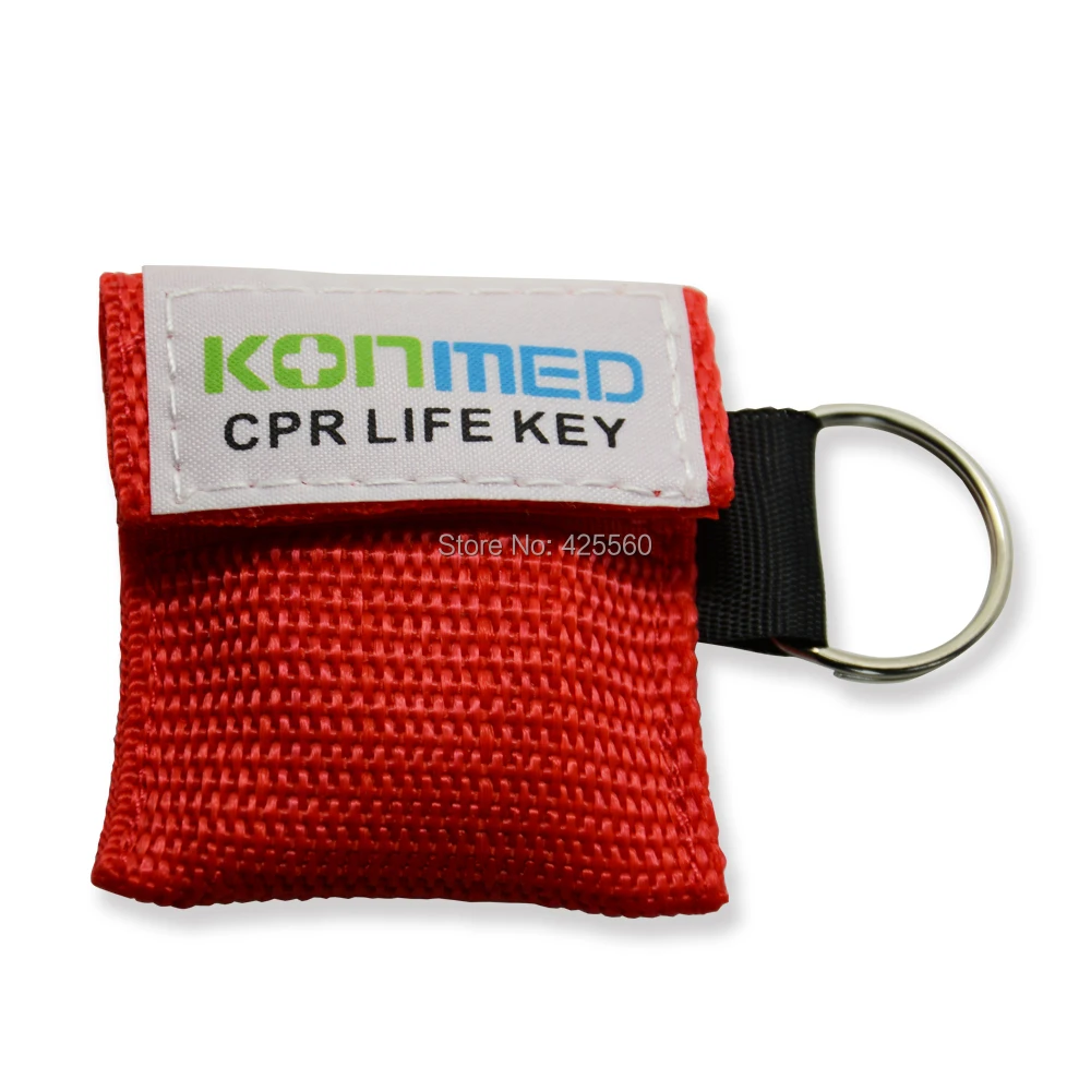 200 Pieces CPR Keys Chain For First Aid Training