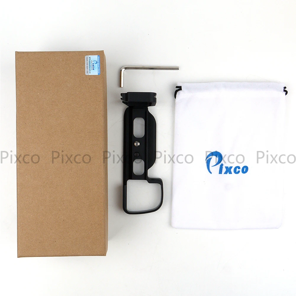 Pixco กล้องแบตเตอรี่ Grip, แนวตั้ง L จับมือจับโลหะ, ชุดสำหรับ sony ILCE-6000 A6000