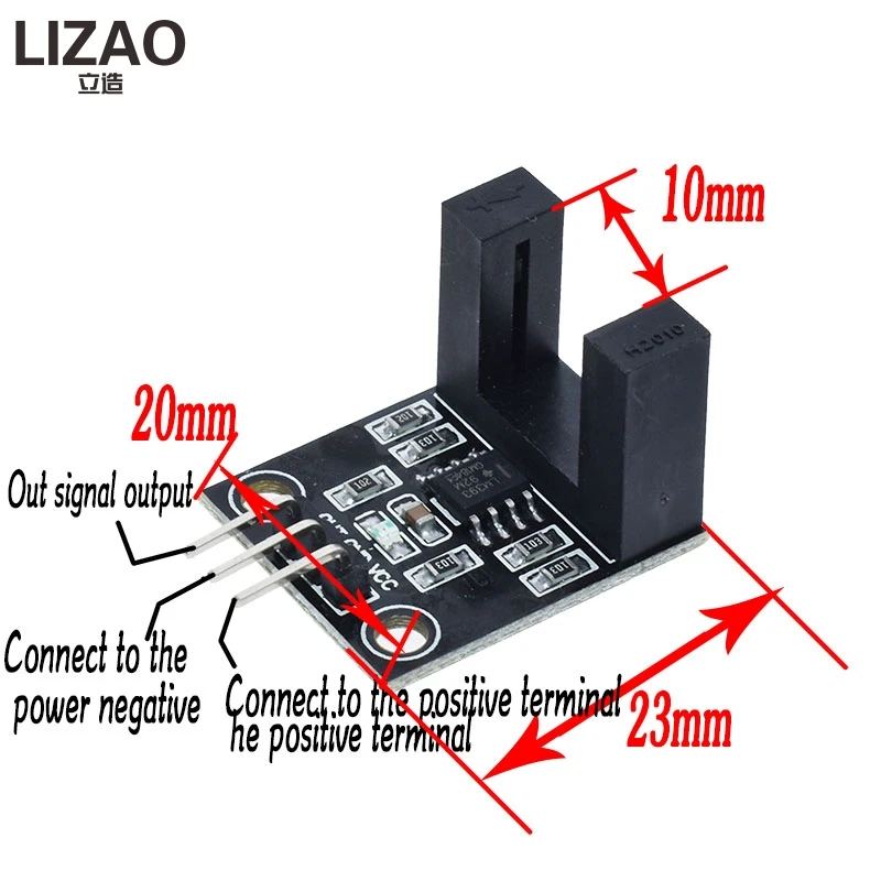 Speed Sensor Module Tacho Sensor Slot-type Optocoupler Tacho-generator Counter Module for arduino 51 AVR PIC 3.3V-5V Diy Kit