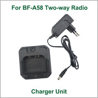 100-240V Baofeng BF-A58 Dual Band IP57 Waterproof FM Portable Two Way Radio Desktop Charger CHR-970D  with Adapter