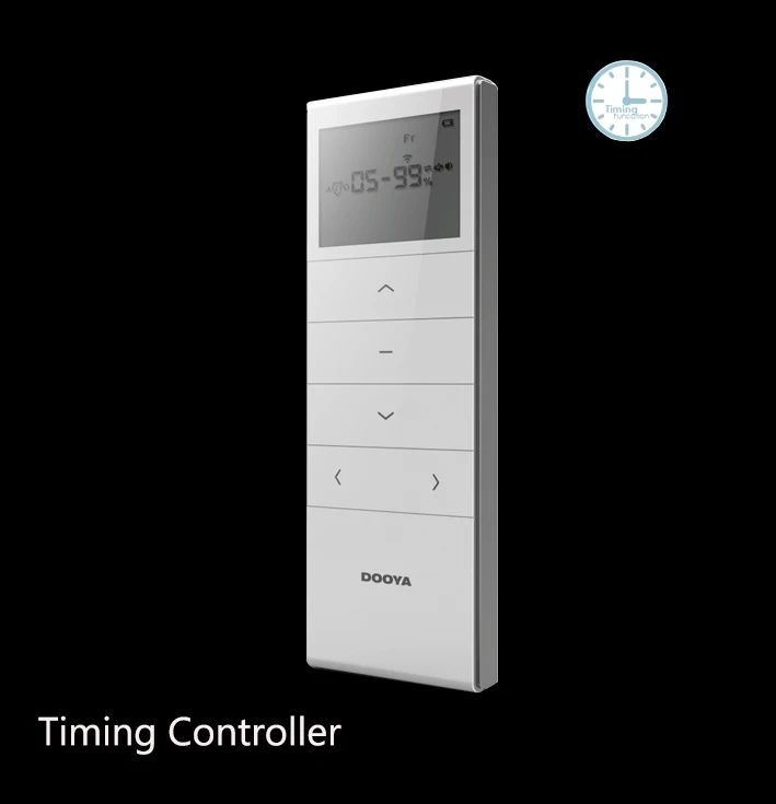 Dooya-Motor Remote Controller, Single Channel, Multi Channel Wall Switch, Timing Function Controller for Roller Blinds