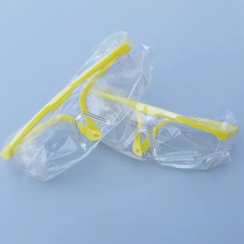 Eyes Protection Windproof Dustproof Resistant Transparent Glasses Protective Working Eyewear Adjustable Frame Safety Goggles