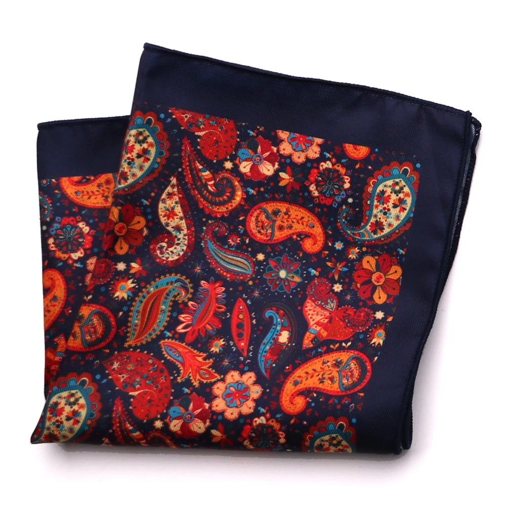 Tailor Smith-Mouchoir de Poche pour Homme, Mouchoir à Carreaux, Paisley Floral, Style Hanky, Accessoires de Poche Imbibés, Nouveau Créateur, Mode