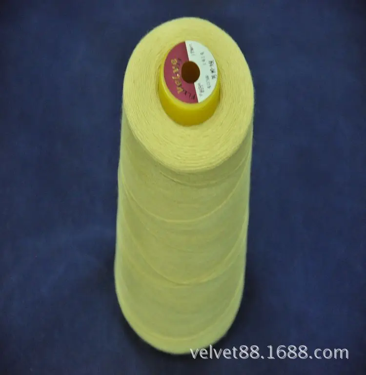 Aramid fiber line high temperature wire fire retardant line yellow Kevlar aramid fiber high temperature wire