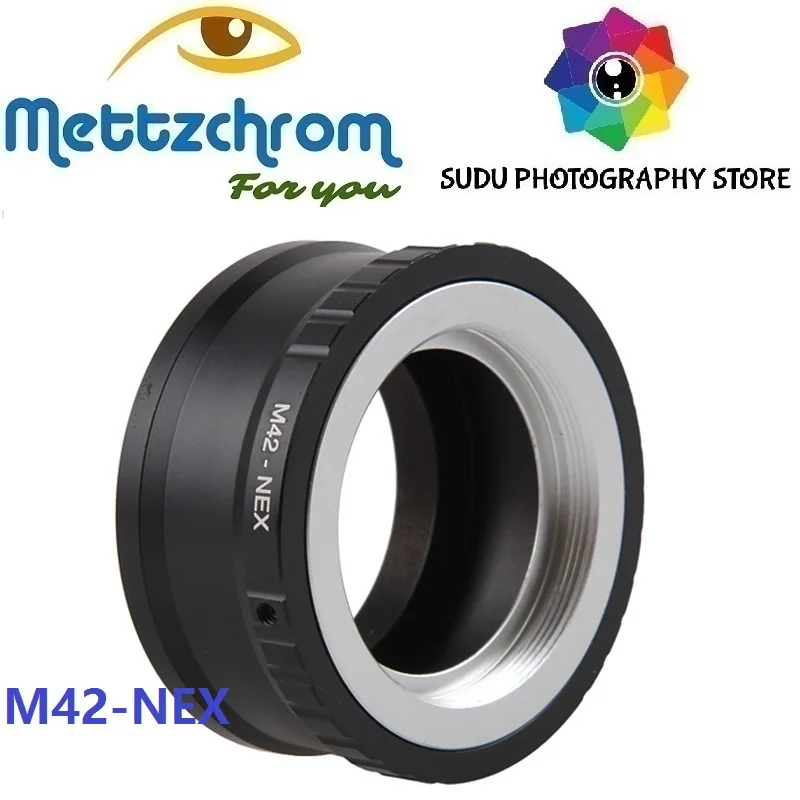 METTZCHROM Manuel Lens Adapter for EOS EOSM FX NEX AI M42 Manuel ADAPTER