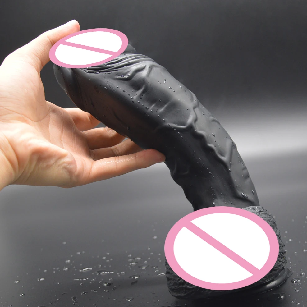 FAAK huge realistic dildos silicone penis suction 2.36\